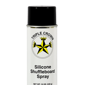 Triple Crown Silicone Spray  Triple Crown Shuffleboard Supplies